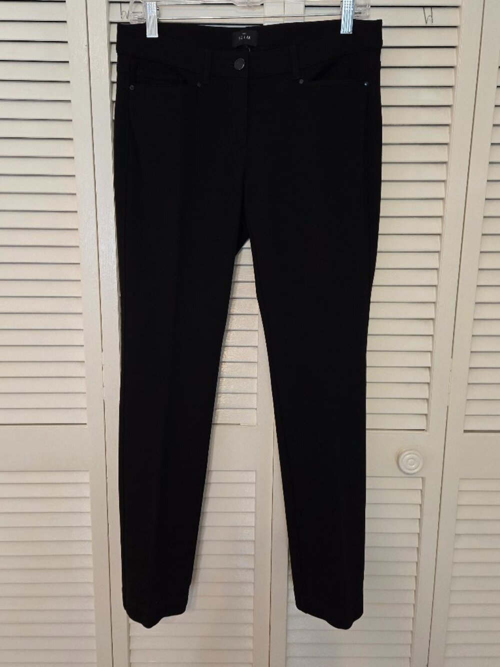 WHBM The Slim Stretchy Black Pants - Size 6S